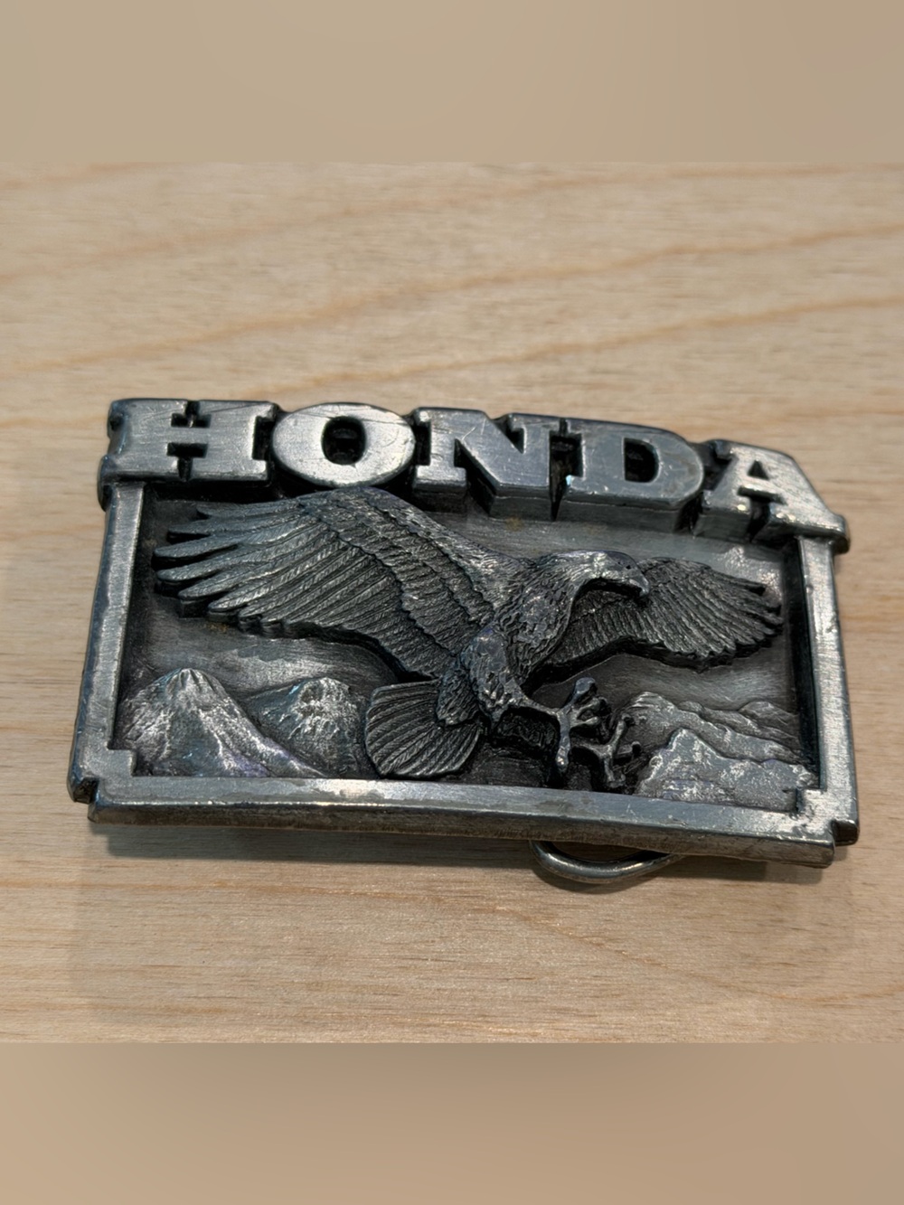 Vintage 1987 Honda Eagle Belt Buckle Brookfield Collectors Guild Licensed